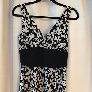 White House Black Market floral dress size M